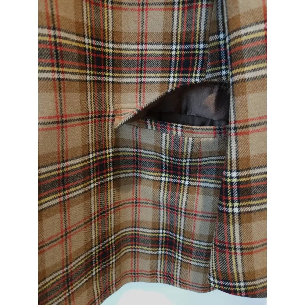 VINTAGE PENDLETON Mens Blazer Sport Coat Jacket Plaid Size 40L Virgin Wool USA